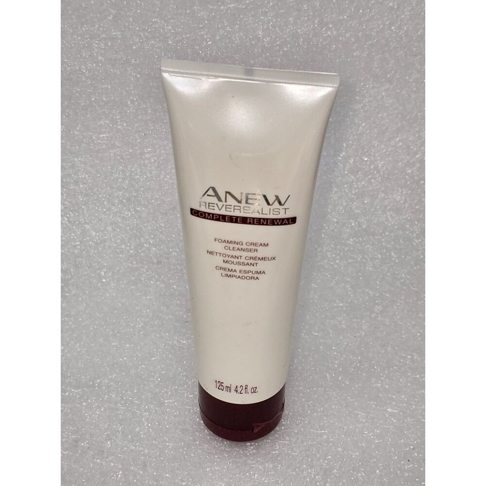 Avon Anew Reversalist Complete Renewal Foaming Cream Cleanser 4.2 Fl Oz